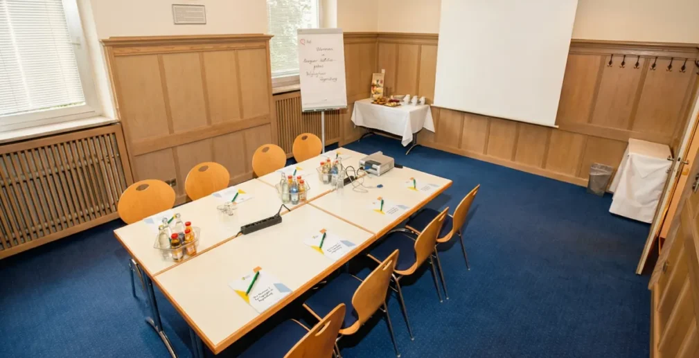 Burschenzimmer im Erdgeschoss